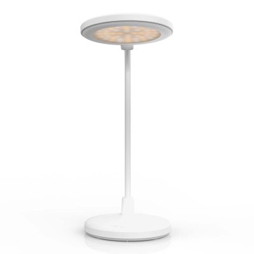 Диммируемая аккумуляторная сенсорная LED-лампа со встроенным зеркалом LED/6W/1200 mAh/3000/4000/5700K/CRI 90 белая
