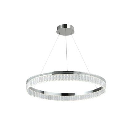 LED диммируемая хрустальная люстра на тросе THALIA LED/55W/230V 3000-6000K диам. 80 см + пульт дистанционного управления