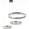 Диммируемая LED-хрустальная подвесная люстра на тросе THALIA LED/120W/230V 3000-6000K + пульт дистанционного управления