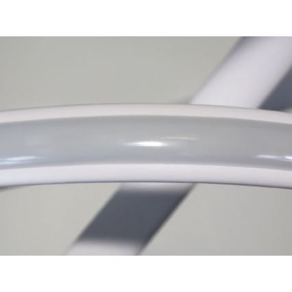 Диммируемая LED-люстра на тросе, 85 Вт/230 В, 3000–6500K, диаметр 49 см, с пультом дистанционного управления