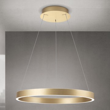 диммируемая LED-люстра на тросе KOLK LED/60W/230V 2700/3000/4000K диам. 60 см золотая