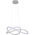 Диммируемая LED-люстра на тросе LED/85 Вт/230 В 3000-6500 К, диам. 60 см + пульт дистанционного управления