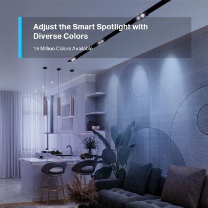 Диммируемая LED RGBW лампа GU10/3,7W/230V 2200-6500K Wi-Fi - TP-Link