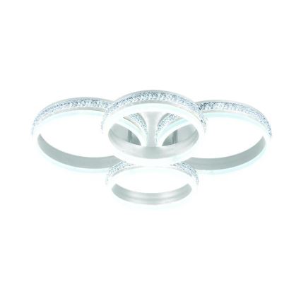 Диммируемая накладная LED-люстра, 150 Вт, 230 В, 3000–6500 К, с пультом дистанционного управления