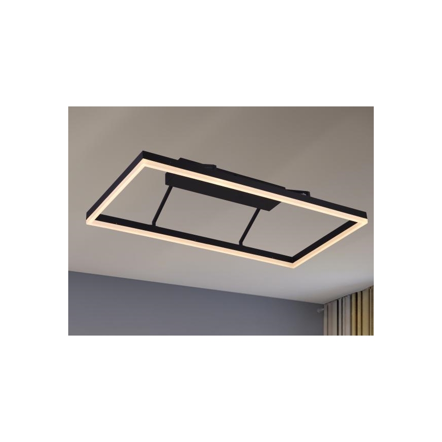 Диммируемая накладная LED-люстра LED/55W/230V 3000-6500K + пульт дистанционного управления