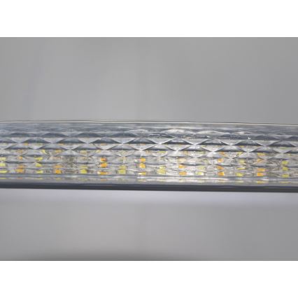 LED диммируемая подвесная люстра на тросе LED/32 Вт/230 В 3000–6500 К диаметр 60 см + пульт дистанционного управления