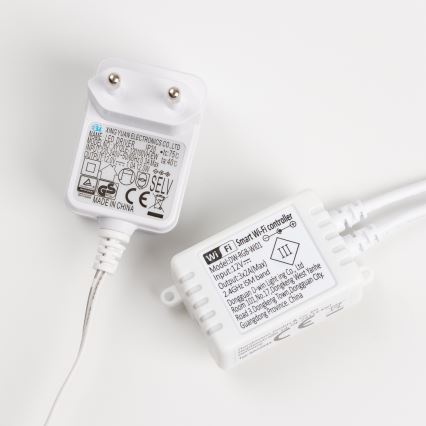 Диммируемая RGBW LED-лента, 9 Вт/230 В, 5 м, Wi-Fi + пульт дистанционного управления