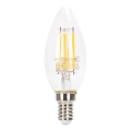 Диммируемая светодиодная лампа FILAMENT C35 E14/4W/230V 2700K - Aigostar