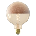 Диммируемая светодиодная лампа с медным колпачком FILAMENT G125 E27/4W/230V 1800K CRI 90