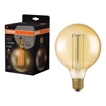 Диммируемая светодиодная лампа VINTAGE FILAMENT E27/5,8W/230V 2200K - Osram