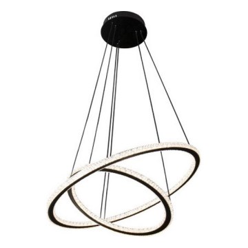 Диммируемая светодиодная люстра на тросе LED/150W/230V 3000-6500K + пульт дистанционного управления