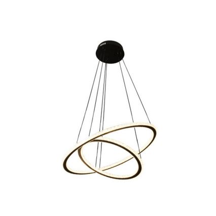 Диммируемая светодиодная люстра на тросе LED/150W/230V 3000-6500K + пульт дистанционного управления