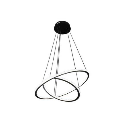 Диммируемая светодиодная люстра на тросе LED/150W/230V 3000-6500K + пульт дистанционного управления