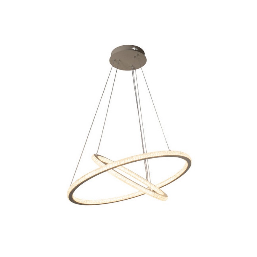 Диммируемая светодиодная люстра на тросе LED/150W/230V 3000-6500K + пульт дистанционного управления