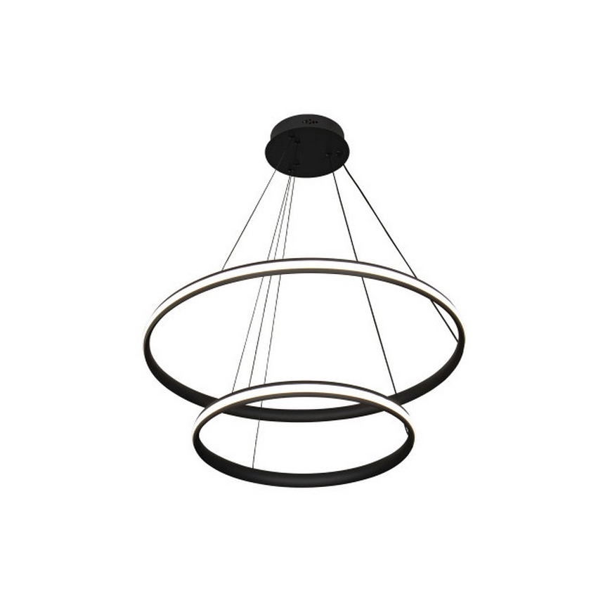 LED-диммируемая люстра на тросе LED/90W/230V 3000–6500K Ø 60 см + пульт дистанционного управления