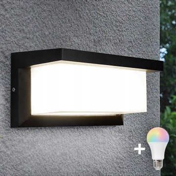 Диммируемый LED RGBW уличный настенный светильник NEELY LED/12W/230V 2700-6500K IP54 антрацит