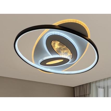 Диммируемый потолочный LED‑светильник 105 Вт/230 В, 3000–6500 К — с пультом дистанционного управления
