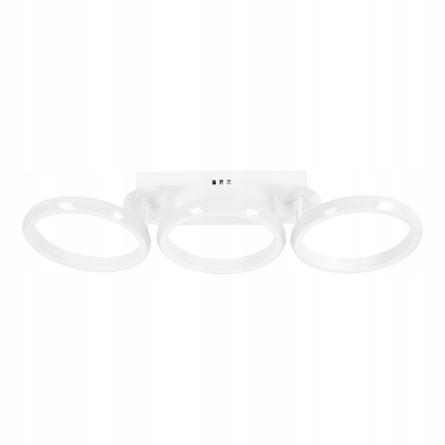 Диммируемый светодиодный потолочный светильник LED/30W/230V 3000-6500K белый Wi-Fi Tuya + пульт дистанционного управления