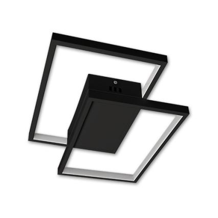 Светодиодный диммируемый потолочный светильник LED/45W/230V 3000-6500K чёрный + пульт дистанционного управления