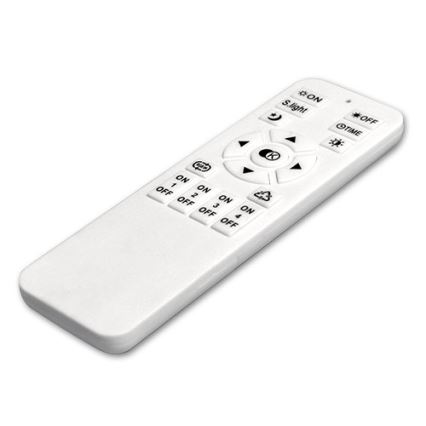 Светодиодный диммируемый потолочный светильник LED/45W/230V 3000-6500K чёрный + пульт дистанционного управления