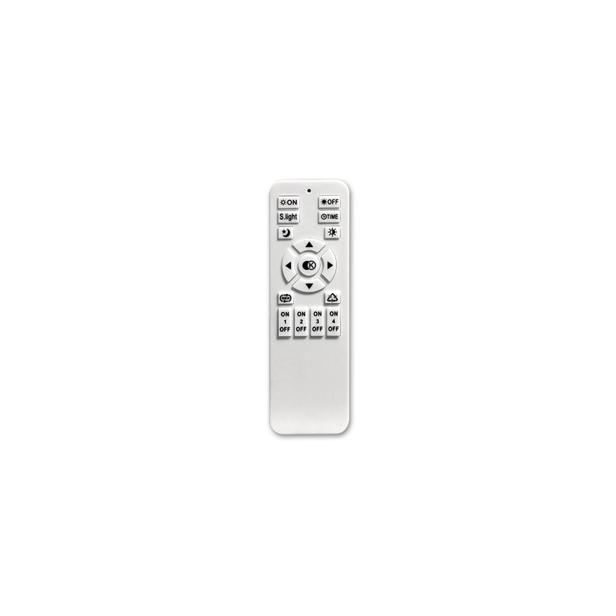 Светодиодный диммируемый потолочный светильник LED/45W/230V 3000-6500K чёрный + пульт дистанционного управления