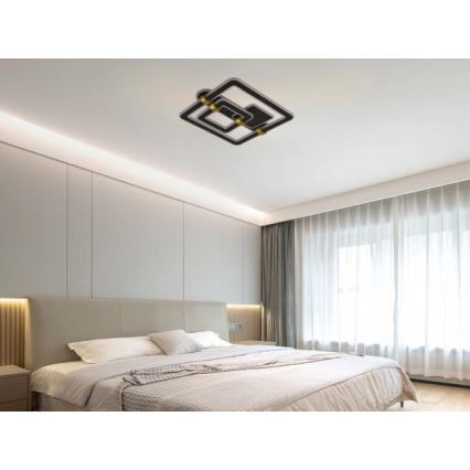 Диммируемый потолочный светодиодный светильник LED/140W/230V 3000-6500K + пульт дистанционного управления