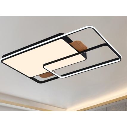 Диммируемый потолочный светодиодный светильник LED/280W/230V 3000-6500K + пульт дистанционного управления