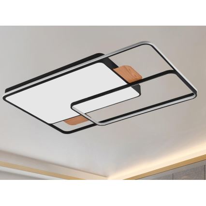Диммируемый потолочный светодиодный светильник LED/280W/230V 3000-6500K + пульт дистанционного управления