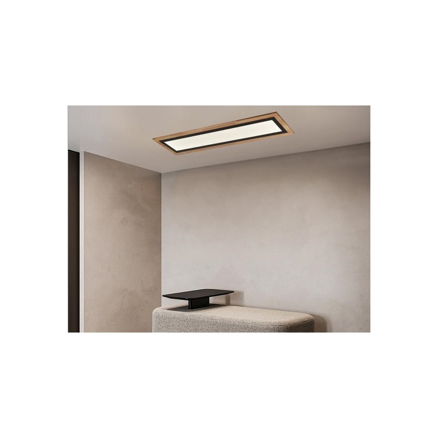 Диммируемый потолочный светодиодный светильник LED/55 Вт/230 В 3000-6500 К + дистанционное управление