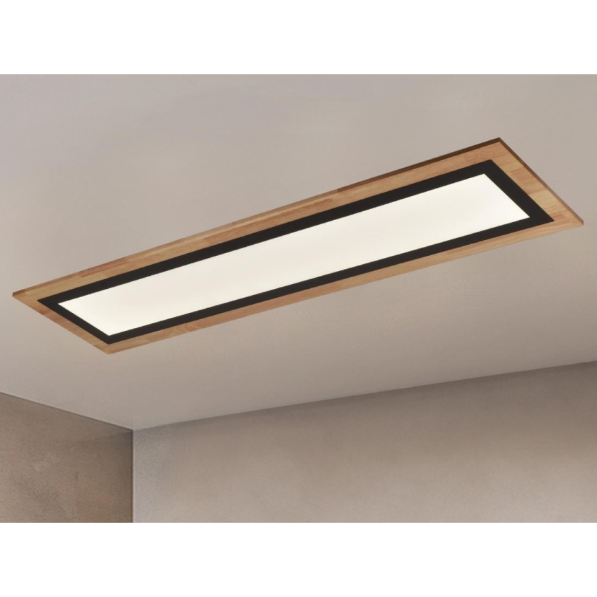 Диммируемый потолочный светодиодный светильник LED/55 Вт/230 В 3000-6500 К + дистанционное управление