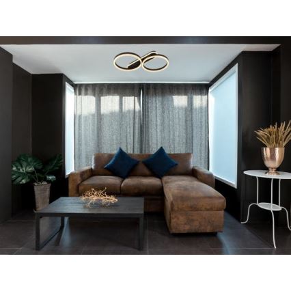 Диммируемый светодиодный потолочный светильник LED/60W/230V 3000-6500K + пульт дистанционного управления