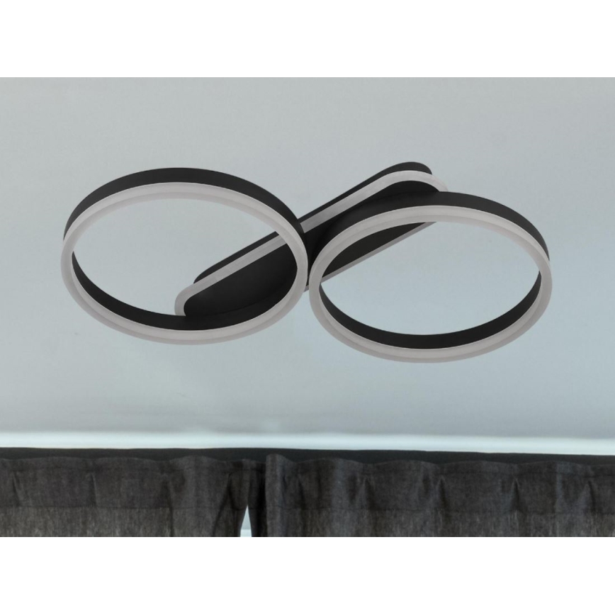 Диммируемый светодиодный потолочный светильник LED/60W/230V 3000-6500K + пульт дистанционного управления