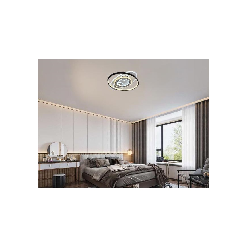 Диммируемый светодиодный потолочный светильник LED/105 Вт/230 В 3000-6500 К + пульт дистанционного управления