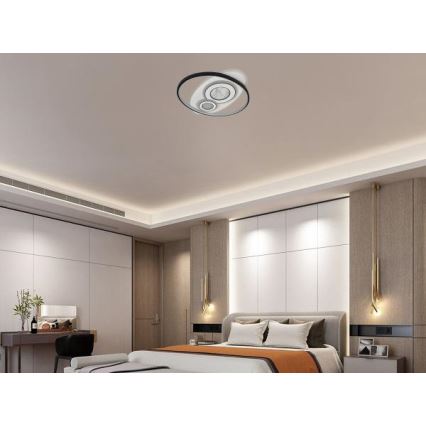 Диммируемый светодиодный потолочный светильник LED/105W/230V 3000-6500K + пульт дистанционного управления