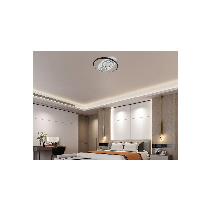 Диммируемый светодиодный потолочный светильник LED/105W/230V 3000-6500K + пульт дистанционного управления