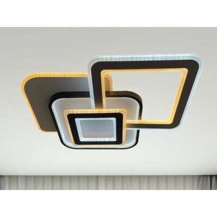 Диммируемый светодиодный потолочный светильник LED/105W/230V 3000-6500K + пульт дистанционного управления