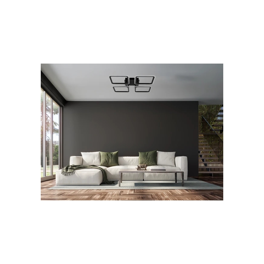 Диммируемый светодиодный потолочный светильник LED/95W/230V 3000-6500K + пульт дистанционного управления