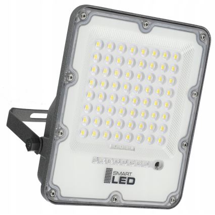 Диммируемый светодиодный солнечный прожектор LED/100W/3,2V 5000K 10500 mAh IP65 черный + пульт дистанционного управления