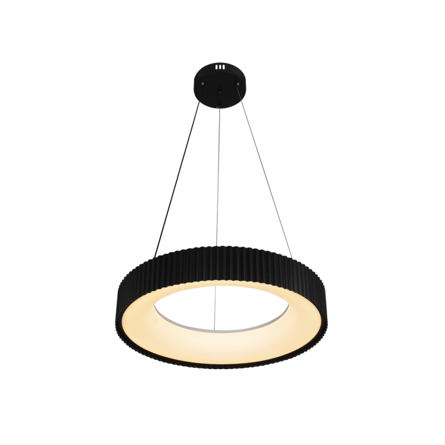 LED димована люстра на тросі LED/75W/230V 3000-6500K діам. 49 см + пульт дистанційного керування