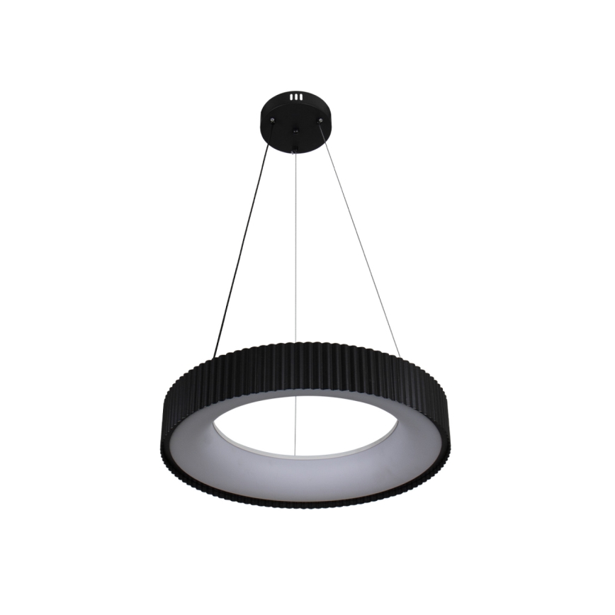 LED димована люстра на тросі LED/75W/230V 3000-6500K діам. 49 см + пульт дистанційного керування
