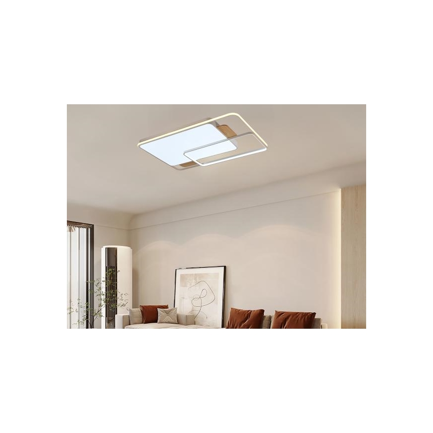 Димований LED-стельовий світильник LED/280W/230V 3000–6500K + пульт дистанційного керування