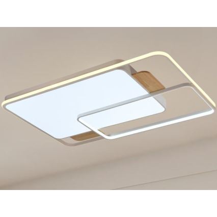 Димований LED-стельовий світильник LED/280W/230V 3000–6500K + пульт дистанційного керування