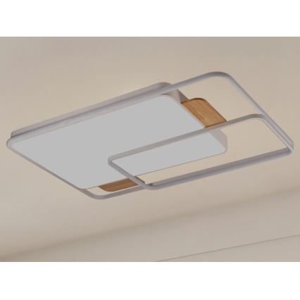 Димований LED-стельовий світильник LED/280W/230V 3000–6500K + пульт дистанційного керування