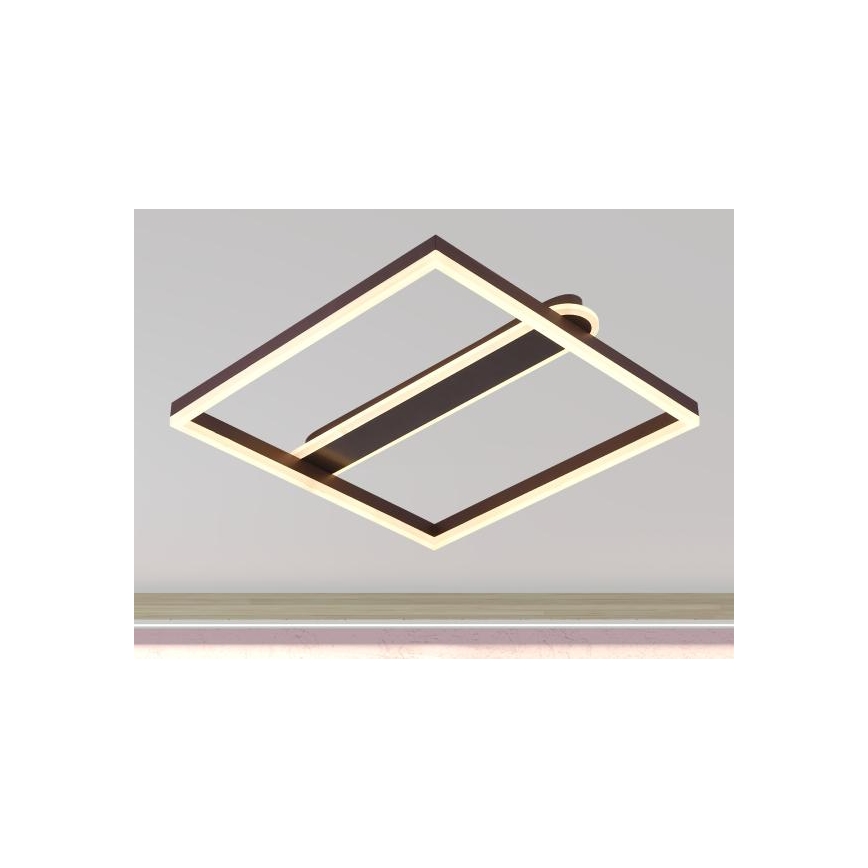 Димований LED стельовий світильник LED/60W/230V 3000-6500K + пульт дистанційного керування