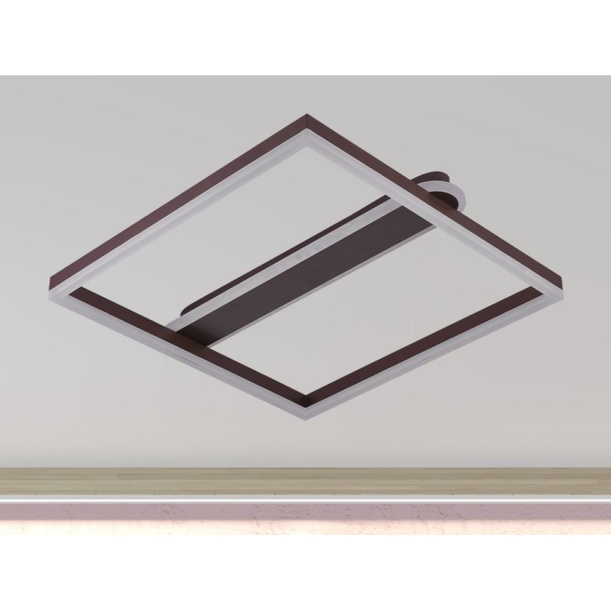 Димований LED стельовий світильник LED/60W/230V 3000-6500K + пульт дистанційного керування