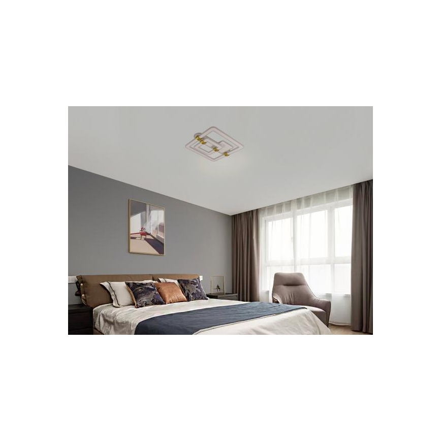 Димований стельовий світильник LED/140W/230V 3000-6500K + дистанційне керування
