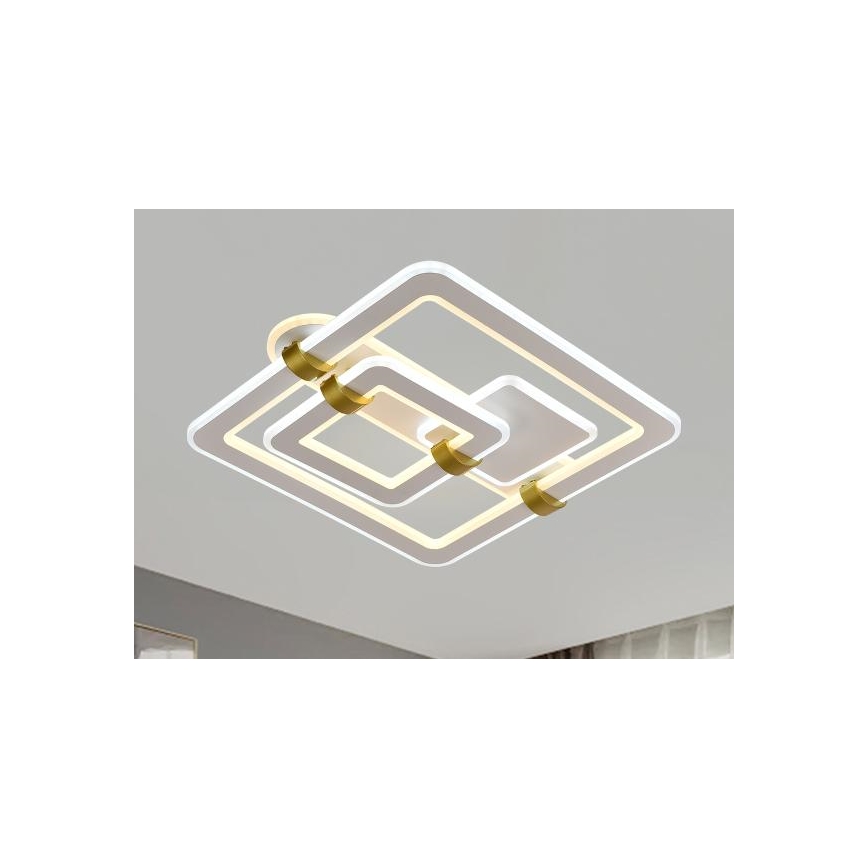 Димований стельовий світильник LED/140W/230V 3000-6500K + дистанційне керування