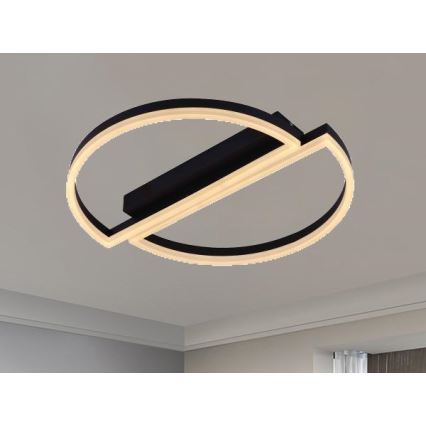 Димований стельовий світильник LED/55W/230V 3000-6500K + пульт дистанційного керування