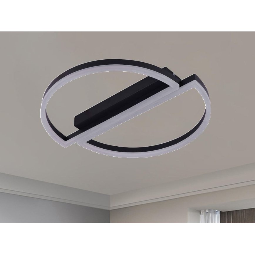 Димований стельовий світильник LED/55W/230V 3000-6500K + пульт дистанційного керування