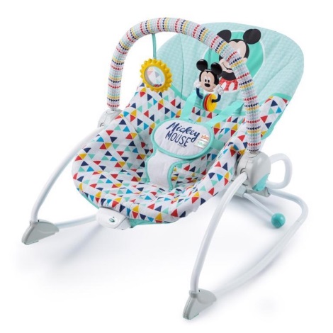 Disney Baby - Дитяче вібруюче крісло-гойдалка MICKEY MOUSE
